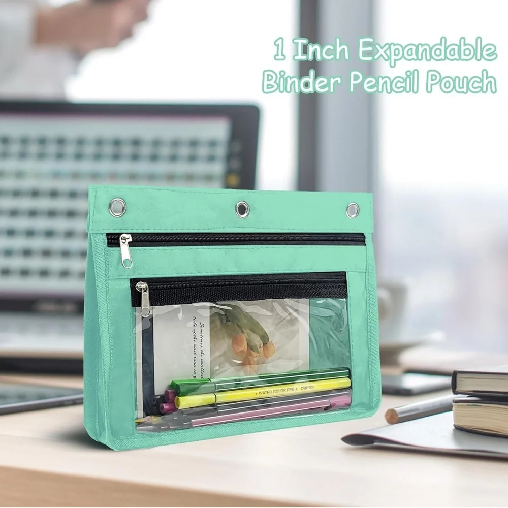 Source Unknown Mint Green Pencil Case